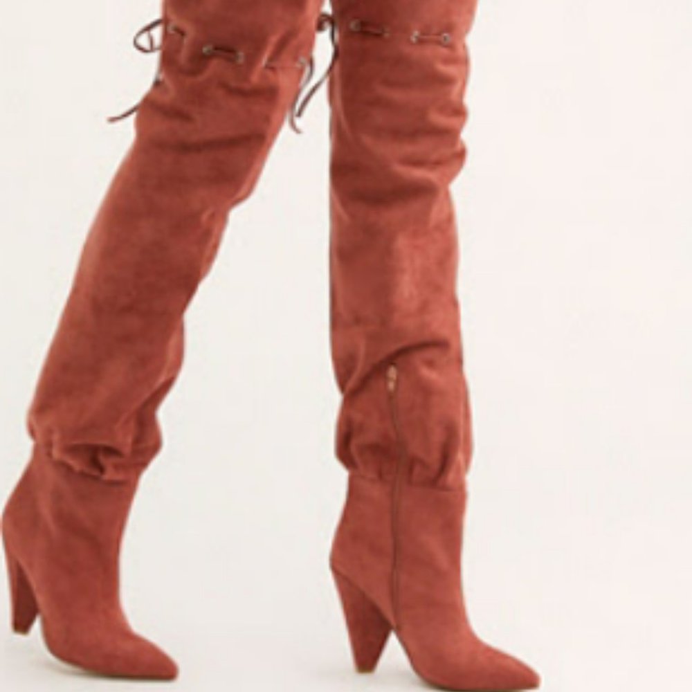 NWOB Jeffrey Campbell Backstage Thigh High Boots